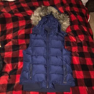 Small, Navy, Zara Vest